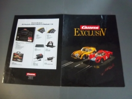 Kleuren folder Carrera ExclusiV  ca. 1995