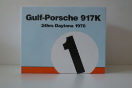 NSR Giftset 01 inhoud: 2x Porsche 917K GULF No1 + No2 Limited Edition in OVP. Nieuw!