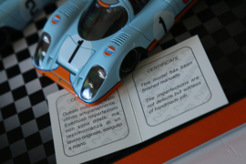 NSR Giftset 01 inhoud: 2x Porsche 917K GULF No1 + No2 Limited Edition in OVP. Nieuw!