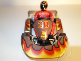 Ninco Kart F1 Paars/Vlammen No.28 nr. 50420.