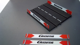 Set 4 reclame borden Carrera nr. 595 in OVP  nieuw
