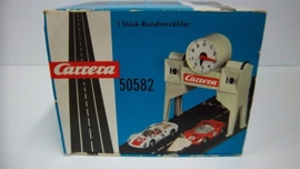 Carrera Universal Rondenteller met klok nr. 50582 in OVP