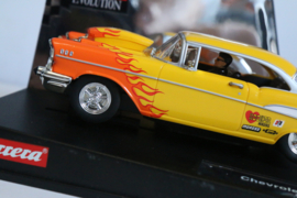 Carrera Evolution Chevrolet Bel Air '57 Slotraceshop 25 jaar uitvoering nr. 27259 in OVP.