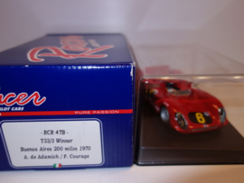 RACER slotcar RCR47B.  Alfa Romeo T 33/3  #6.   Nieuw !