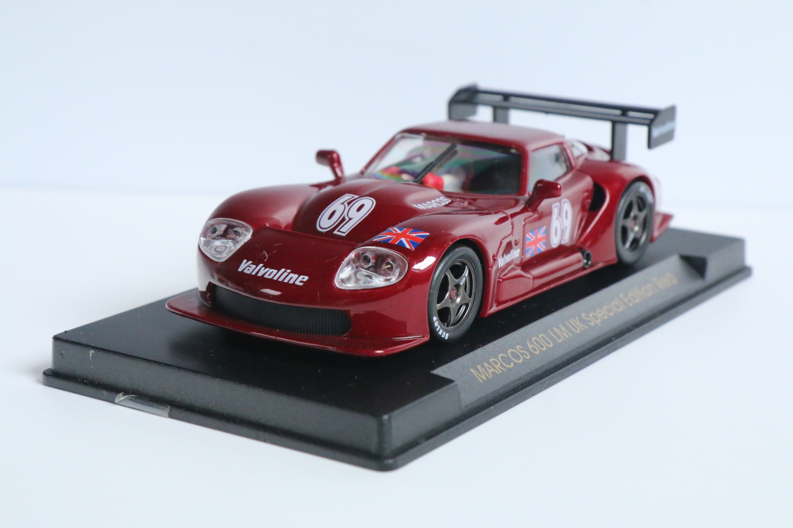 FLY Marcos 600LM UK Special Edition Red No.69 nr E21 in OVP!