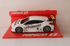 Ninco Renault Megane Trophy wit No.5 nr. 2630 NIN55010 in OVP.