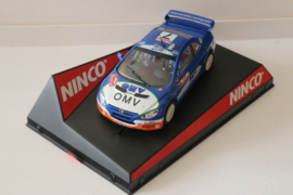 Ninco Peugeot 307 WRC OMV blauw No.7 nr. 50412 in OVP.
