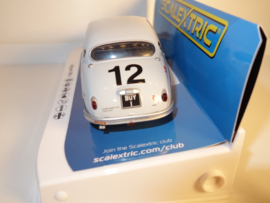 Scalextric grijze Jaguar MK l.   No. 12 .   nr. C4419 in  Nieuw in OVP !