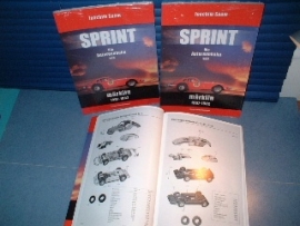 Märklin Sprint.  Boek: Sprint, die Autorennbahn von Märklin