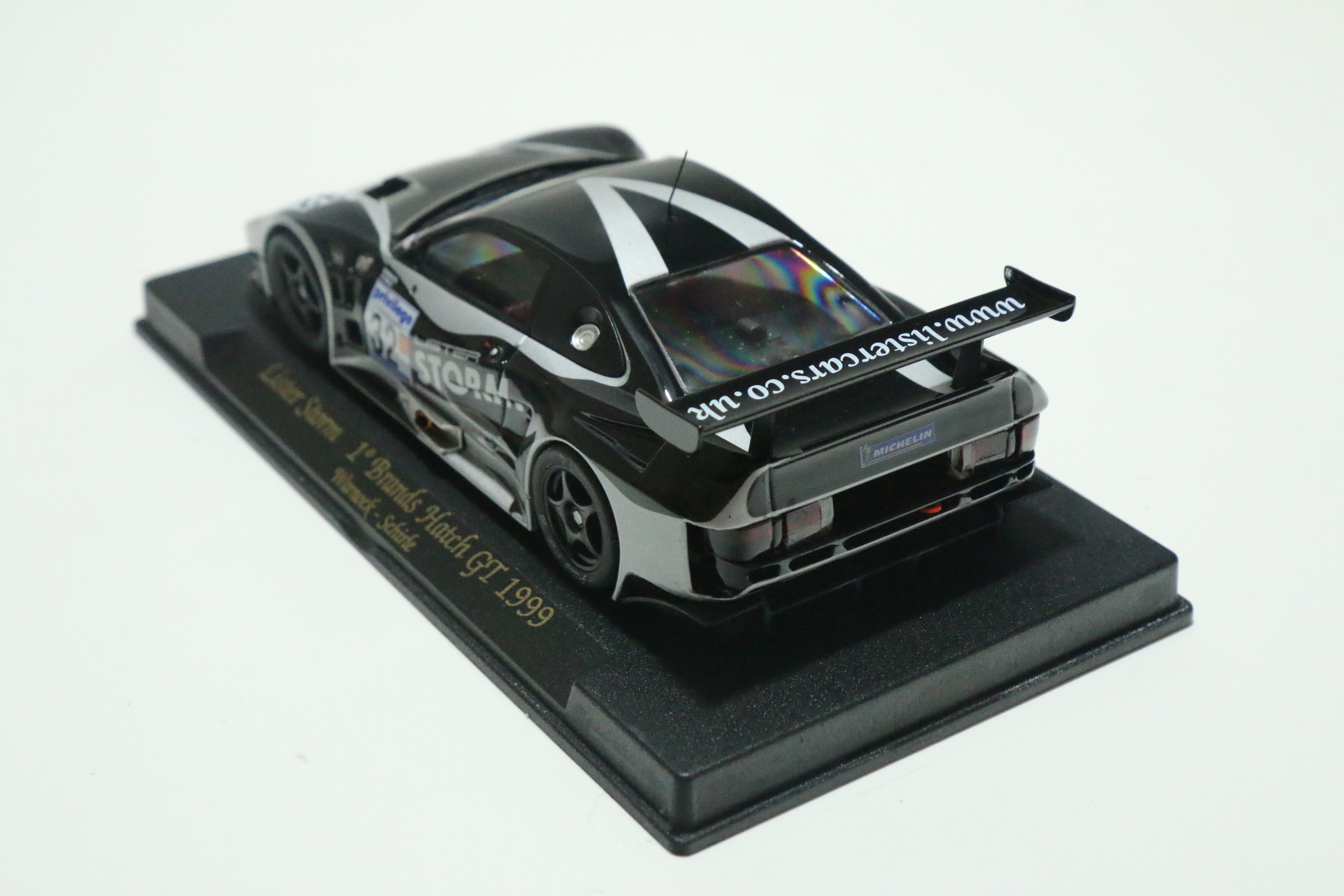 FLY LISTER STORM 1999 Zwart No.32 nr. A105 Voorzien van Carrera digi chip
