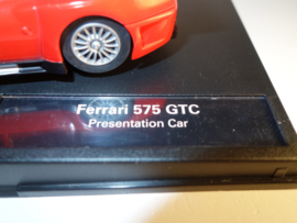 Carrera Evolution Ferrari 575 GTC Presentation Car nr. 25725