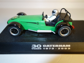Scalextric Caterham 7  '30th Anniversary' model nr. C2589 in OVP