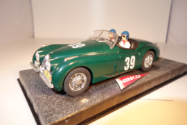 Ninco Jaguar XK-120   Dark Racing-Green nr. 39.     nr. 50216 in OVP. Nieuw!