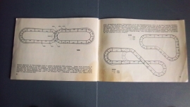 Märklin Sprint.  Zwart/wit handleiding uit startset 1970