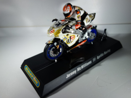 Scalextric MotoGP Aprilla Wit No.99    nr. C6011 in OVP.