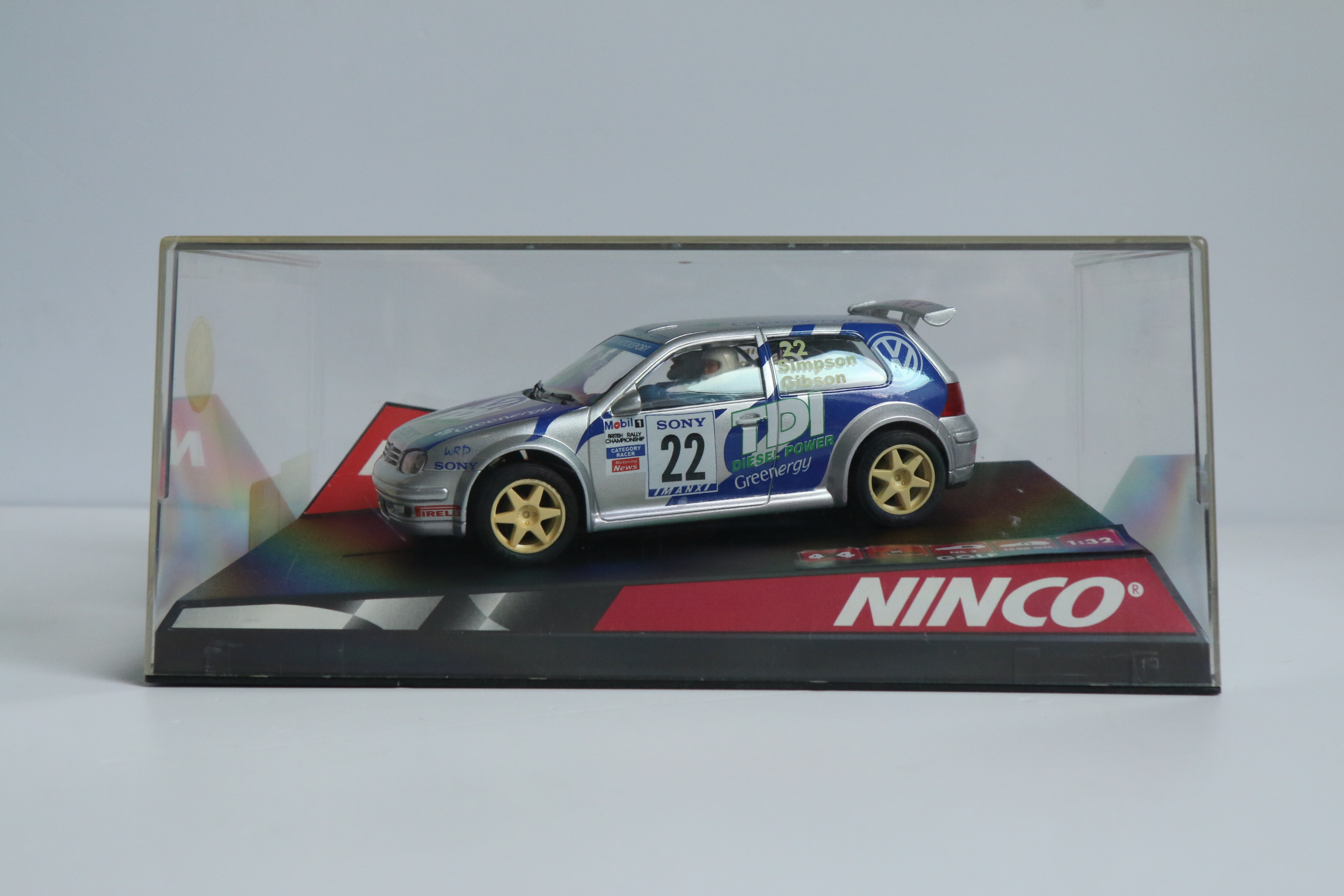 Ninco VW Golf TDI 4WD Rally No.22 nr 50243 in OVP!