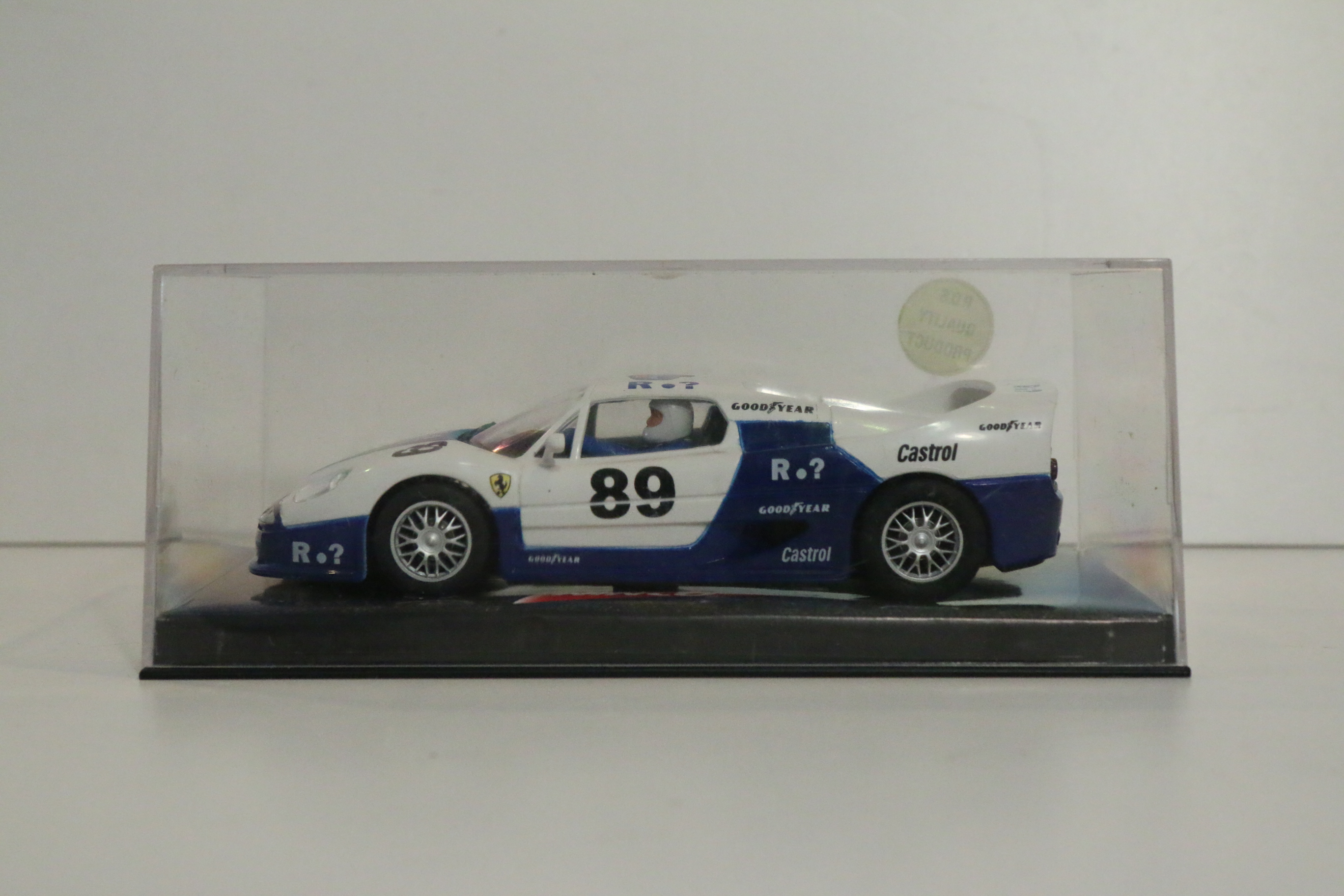 Ninco Ferrari F50 Racing R.? Wit/Blauw No.89 nr 50169 in OVP.
