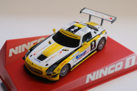 Ninco Mercedes SLS GT3 AMG No.2 nr. 55093 in OVP. Nieuw!