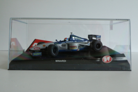 Ninco Minardi F1 zilver/blauw No.21 nr 50199 in OVP. Nieuw!