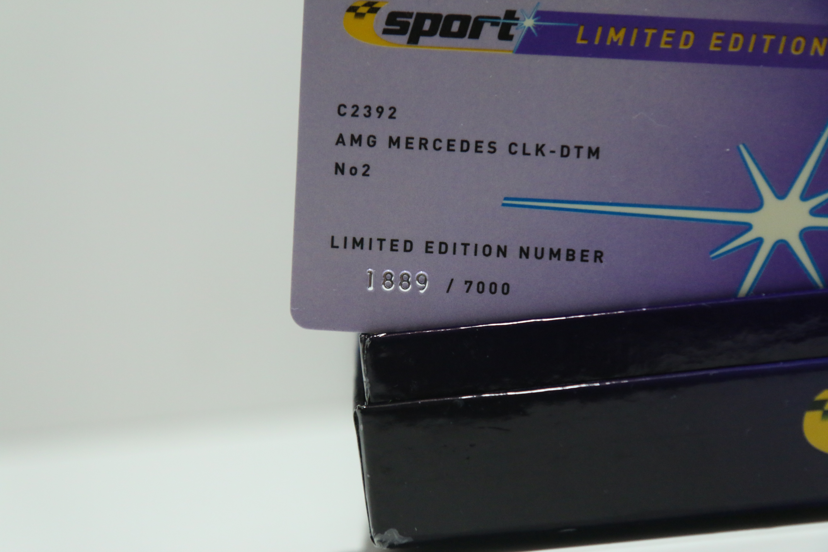 Scalextric Mercedes-Benz AMG CLK DTM No.2 nr. C2392A Limited edition in OVP!