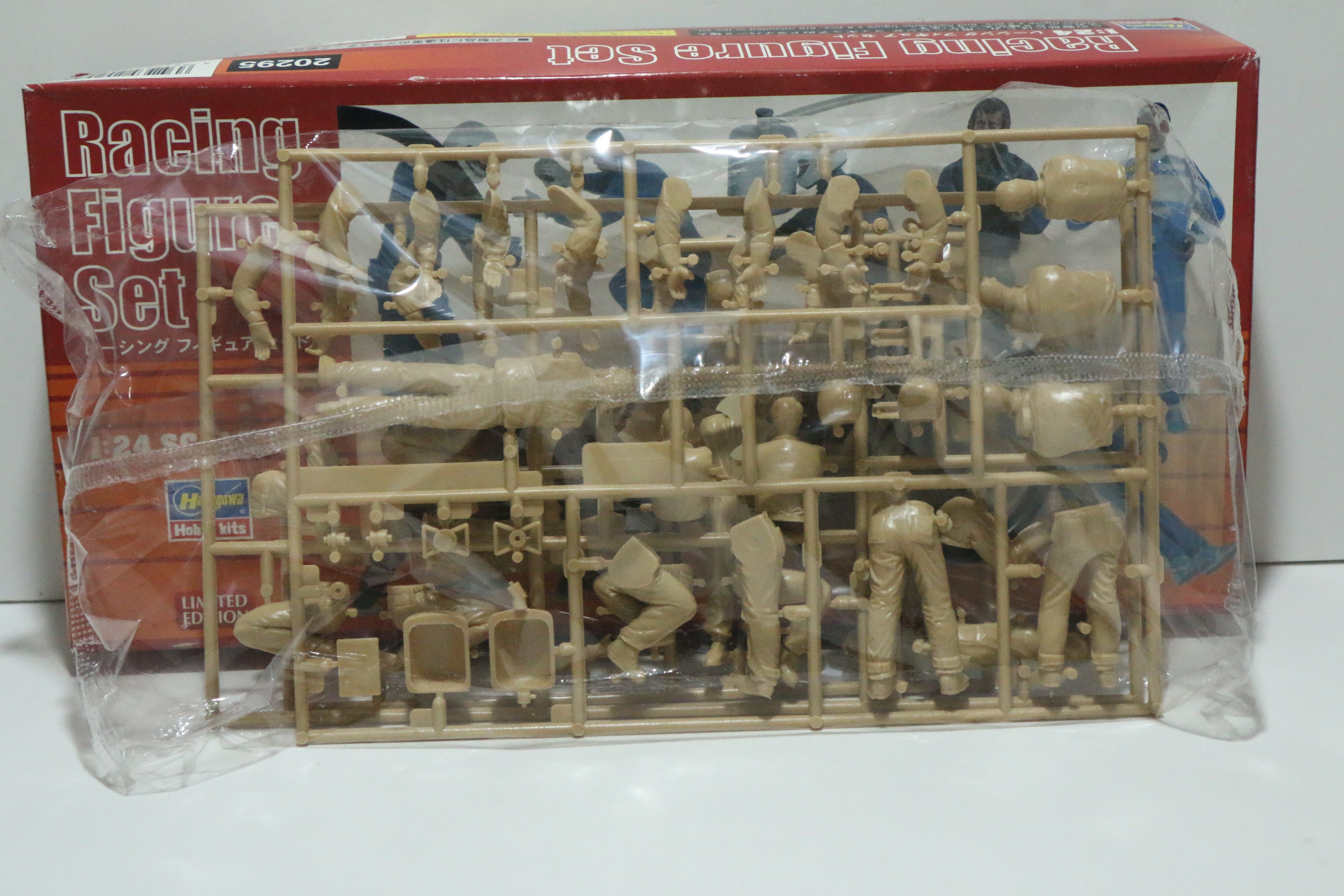 Racing FigurenSet bouwset 1/24 Hasegawa hobby kits in OVP!