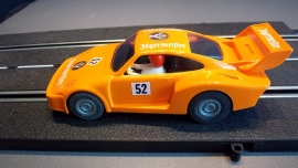 Fleischmann Auto-Rallye. Porsche Turbo 935 oranje  nr. 3228