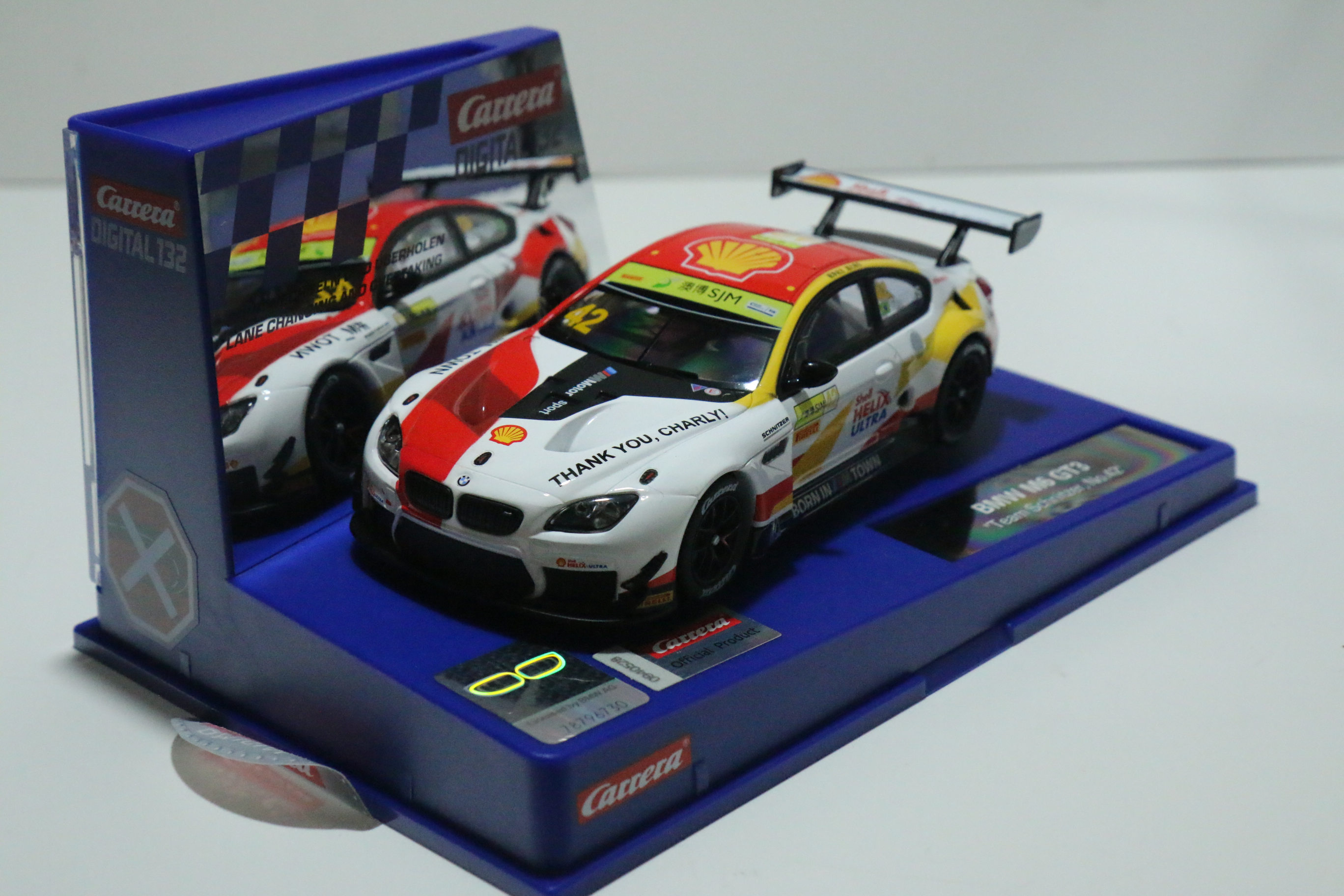 Carrera Digital 132 BMW M6 GT3 No.42 nr. 30967 in OVP!
