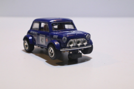 Scalextric Mini Cooper Motaworld blauw No.47 nr. C393 in OVP.