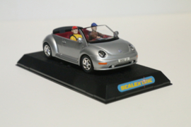 Scalextric VW New Beetle cabrio zilvergrijs nr. C2314 in OVP.