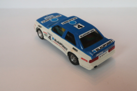 SCX BMW E30 M3 Wit/Blauw No.4 Blaupunkt nr. 83390