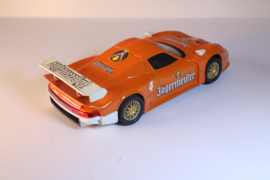 Scalextric Porsche 911 GT1 Oranje/Jägermeister 'Huisvlijt'