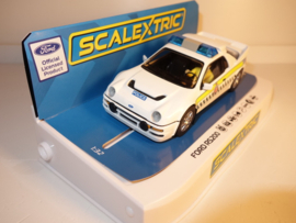 Scalextric Ford RS200 Police Edition.   nr. C4341 in  Nieuw in OVP !
