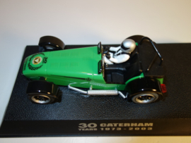 Scalextric Caterham 7  '30th Anniversary' model nr. C2589 in OVP