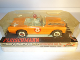 Fleischmann Auto-Rallye. Mercedes 280SL oranje nr. 3260 in OVP.