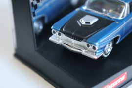 Carrera Evolution Plymouth Fury '60 blauw/zwart nr. 27256 in OVP.
