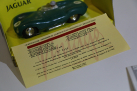 Scalextric Classic Jaguar D-Type groen No.9 nr. 83710 in OVP.