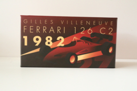 POLICAR Ferrari  126 C2 rood nr.27  PCW01    Zolder GP 1982.