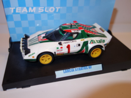 Teamslot Lancia Stratos HF No.1  Wit.  nr. 11501 in OVP. Nieuw