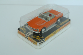 Fleischmann Auto-Rallye. Mercedes 280SL oranje nr. 3260 in OVP.