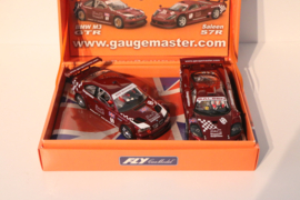 FLY Gaugemaster set BMW M3 GTR, Saleen S7R nr. E263 In OVP. Nieuw!