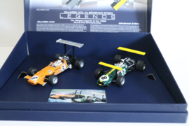 Scalextric Mclaren M7C + Brabham BT26 nr. C3589a Limited Edition in OVP. Nieuw!