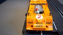 Fleischmann Auto-Rallye. Porsche Can-AM 917  oranje  nr. 3203