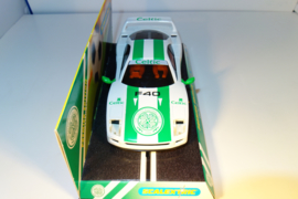 Scalextric Ferrari F40  Wit/Groen. Premier Edition  CELTIC F.C.   C2147 in OVP. Nieuw.