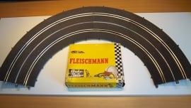 Fleischmann Auto-Rallye.  Kuipbocht 3151.     set in OVP geel