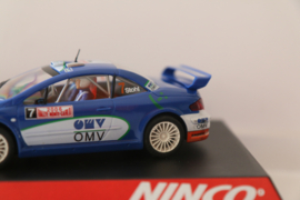 Ninco Peugeot 307 WRC OMV blauw No.7 nr. 50412 in OVP.
