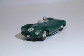 Scalextric Classic Jaguar D-Type groen No.9 nr. 83710 in OVP.