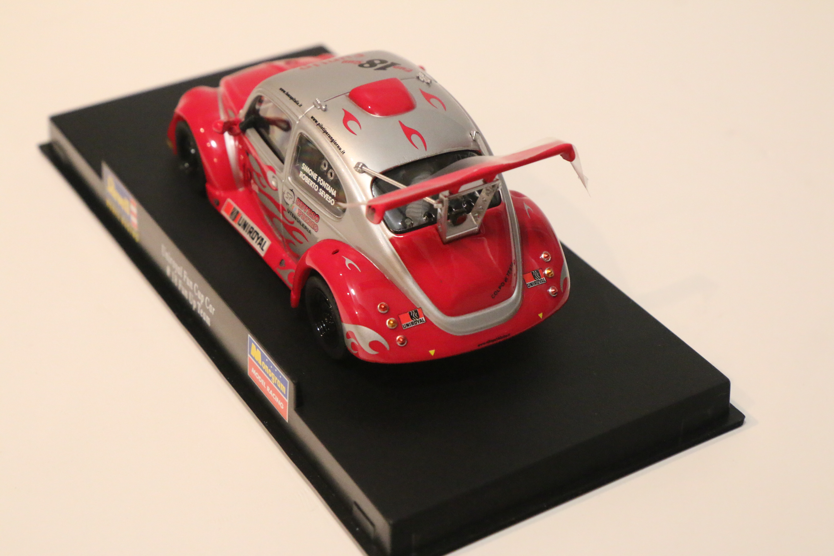 Revell/Monogram VW Fun Car rood/zilver No.18 nr 08334 in OVP!