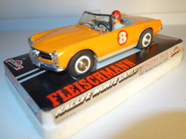 Fleischmann Auto-Rallye. Mercedes 280SL oranje nr. 3260 in OVP.