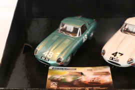 Scalextric GOODWOOD Jaguar E-type set nr. C3898A L.E in OVP.