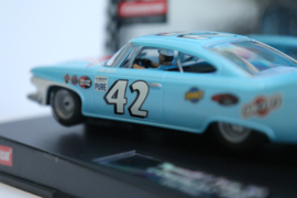 Carrera Evolution Plymouth Fury '60 lichtblauw No.42 nr. 27254 in OVP.